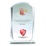 3G Championship of Corporate Governance Award