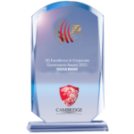 3G Excellence in Corporate Governance Award